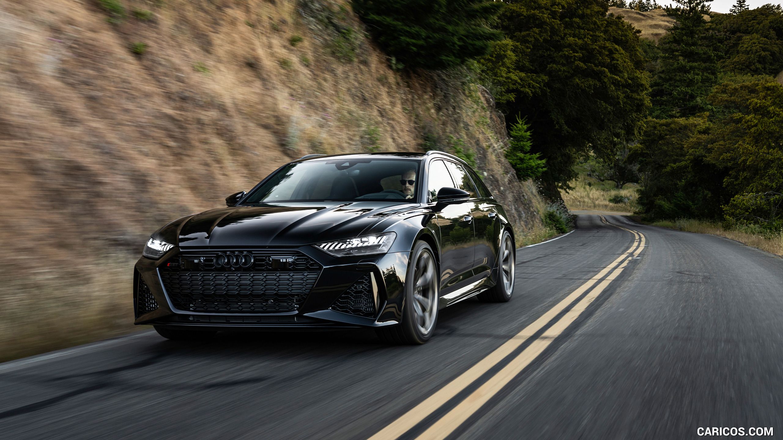2560x1440 Audi RS 6 Avant Performance (US Spec)MY (Color: Mythos Black Metallic)