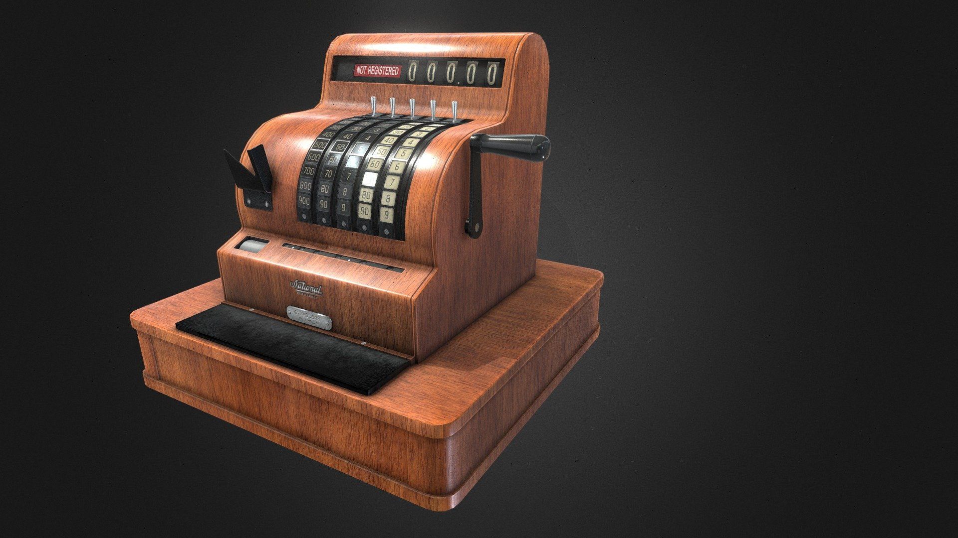1920x1080 Vintage Cash Register model by Stork [a2825f8]