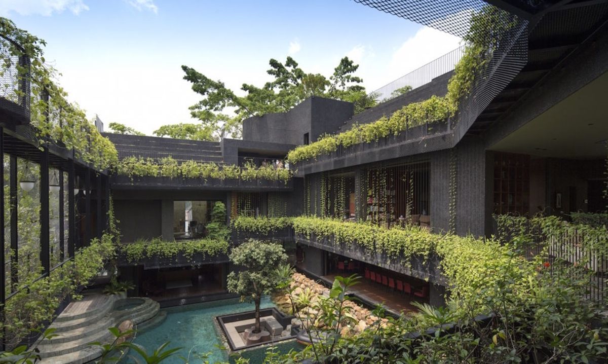 1200x718 Discover 11 Eco Brutalism And Urban Green Space Building Ideas. Futuristic Green Architecture Designs, Sustainable Architecture, Brutalism And More
