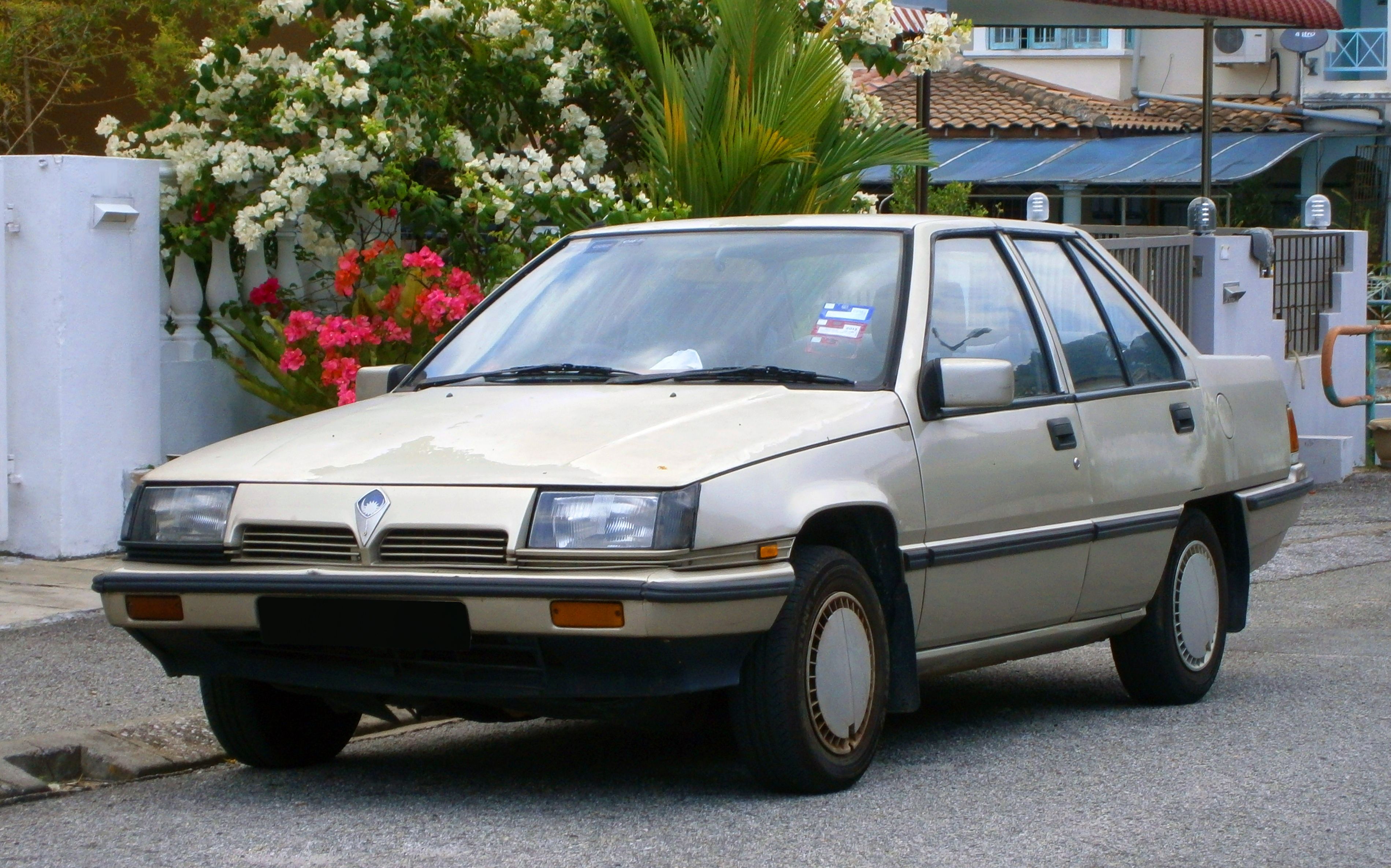 3799x2371 Proton Saga saloon in Ipoh, Malaysia