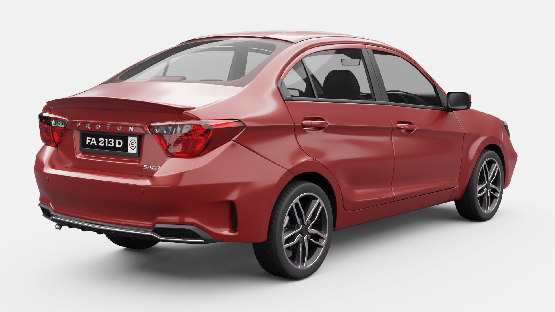1920x1080 Proton Saga 2019 3D model