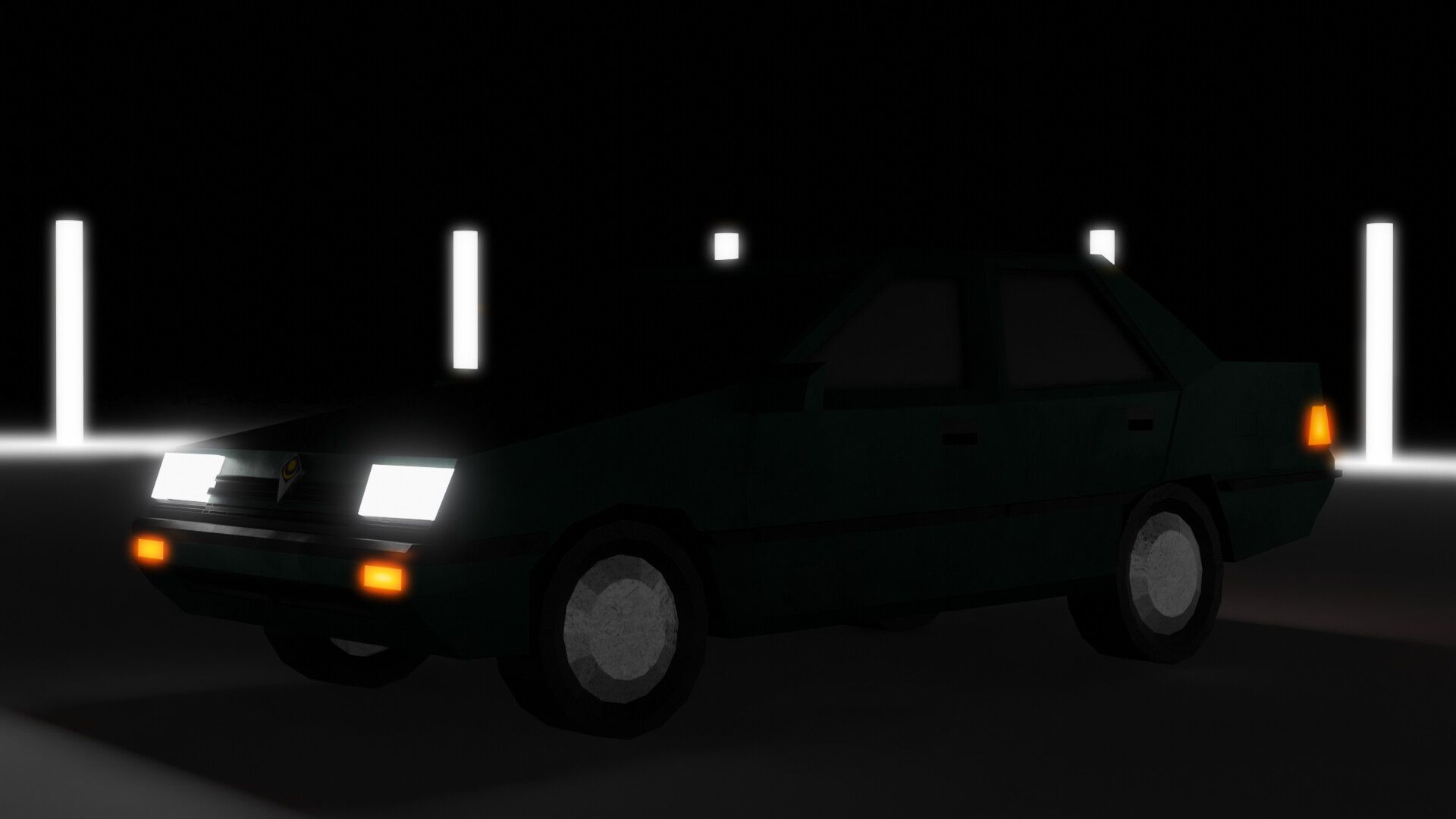 1920x1080 Proton Saga 1985 (Low Poly)