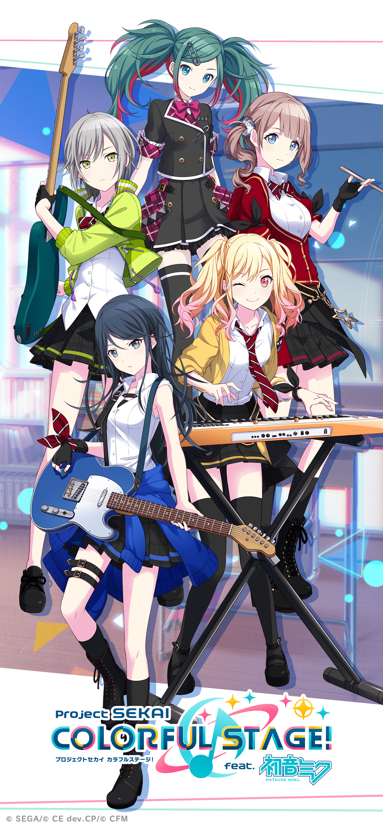 1242x2688 Leo Need Sekai Colorful Stage! Feat. Hatsune Miku Wallpaper Anime Image Board