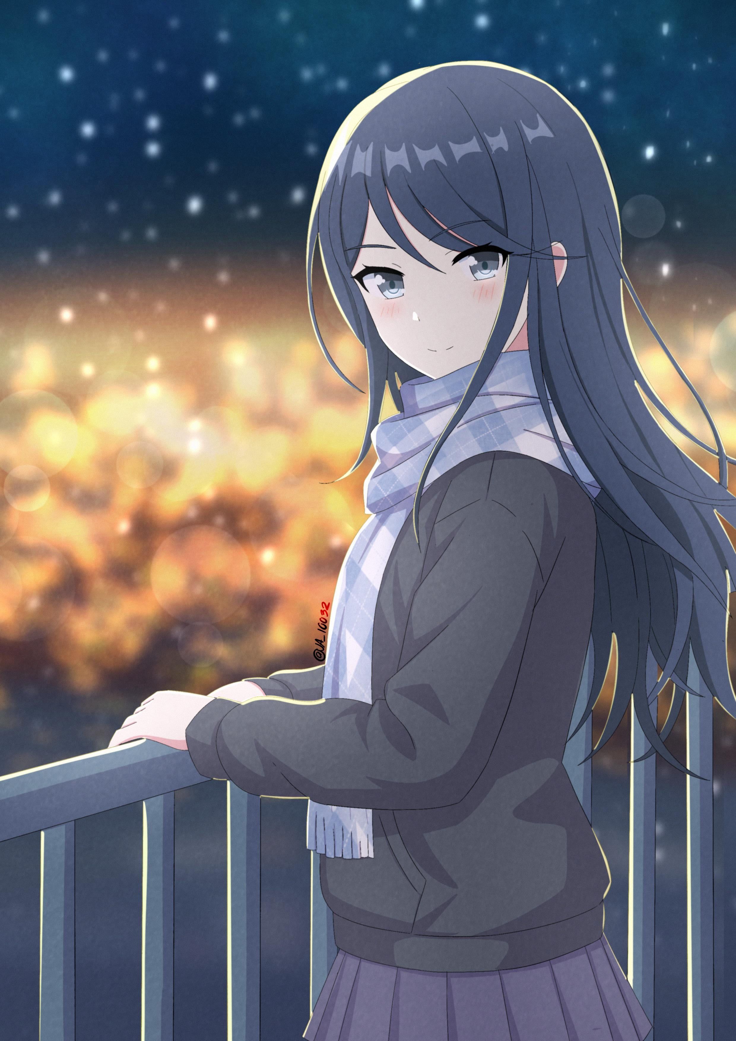 2480x3508 OC View From Afar With Ichika Eve With Leo Need