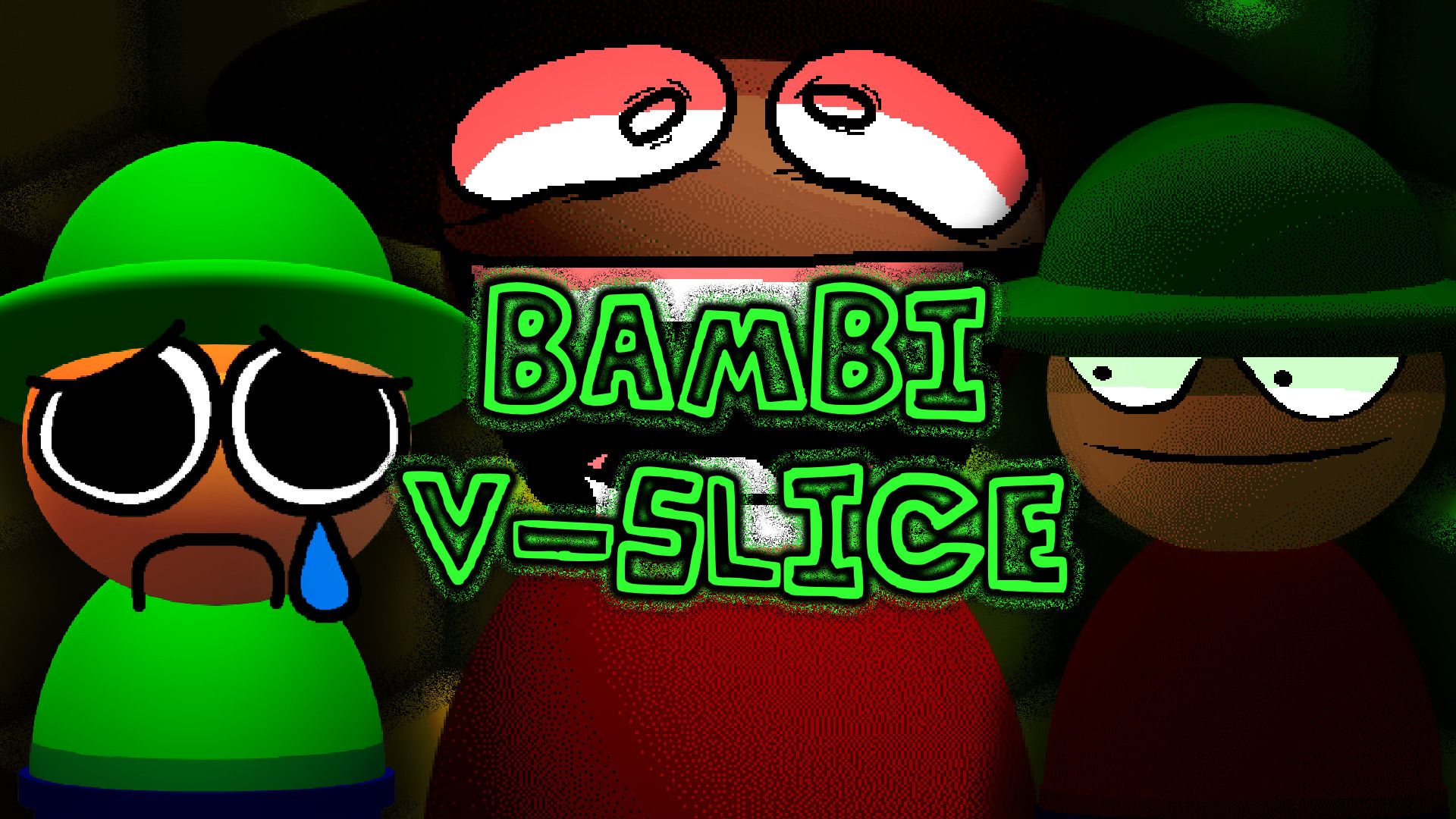 1920x1080 Bambi 3D Songs Pack Port [V Slice] Mod For Friday Night Funkin'