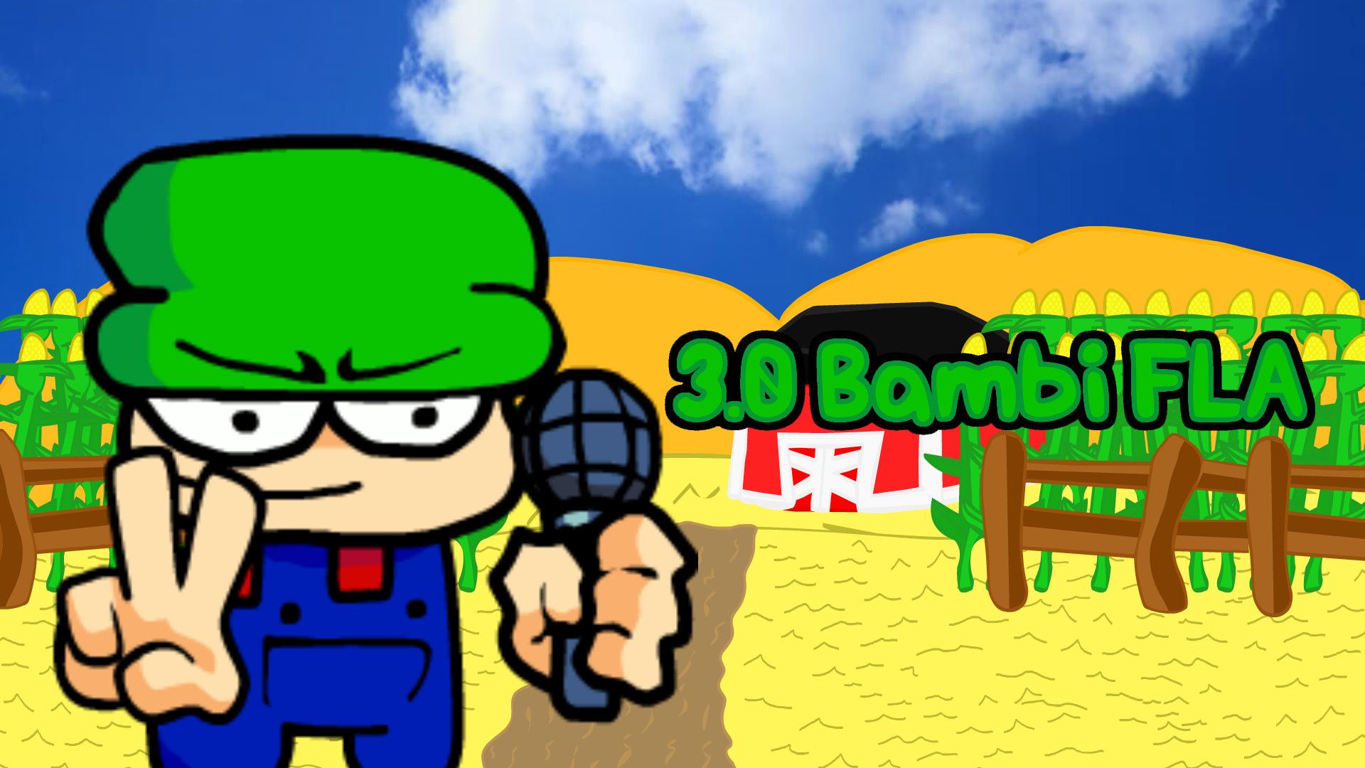 1920x1080 3.0 Bambi FLA + Spritesheet Modding Tool for Friday Night Funkin'. FNF Modding Tools