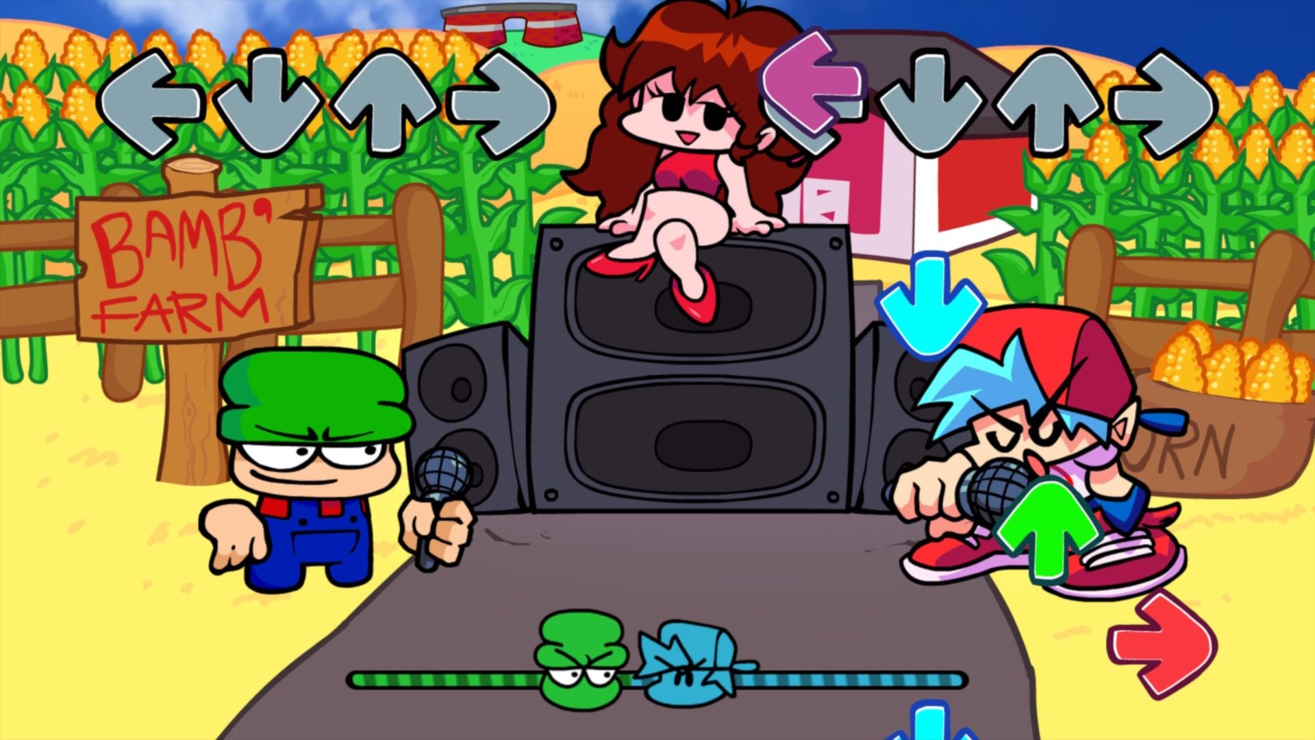 1920x1080 Vs. Dave and Bambi Mod for Friday Night Funkin'