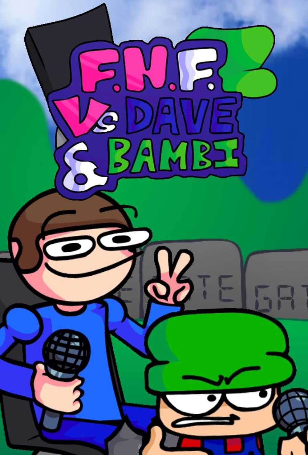 1000x1479 Friday Night Funkin': Vs. Dave and Bambi (Video Game 2021)