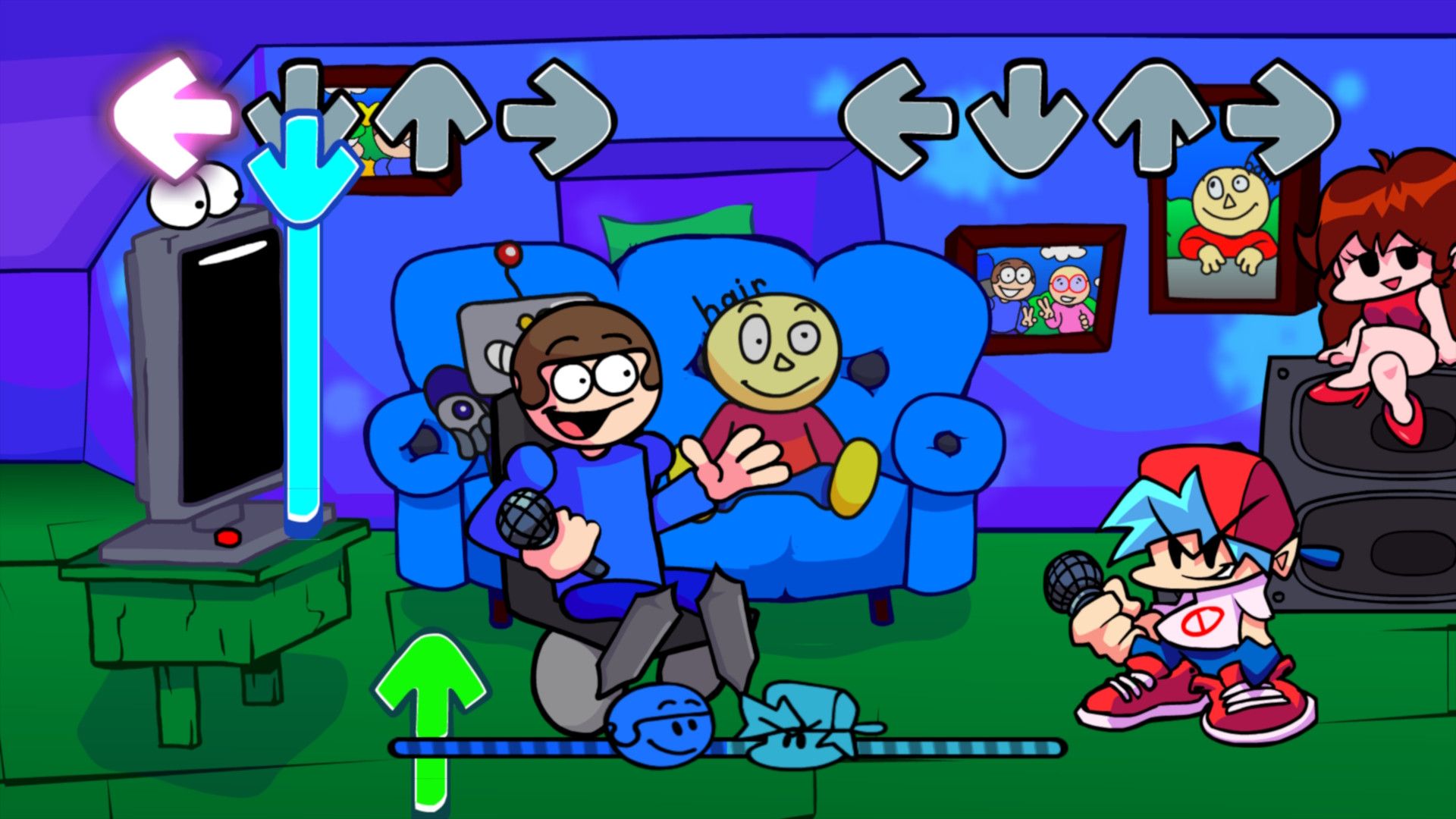 1920x1080 Vs. Dave and Bambi Mod for Friday Night Funkin'