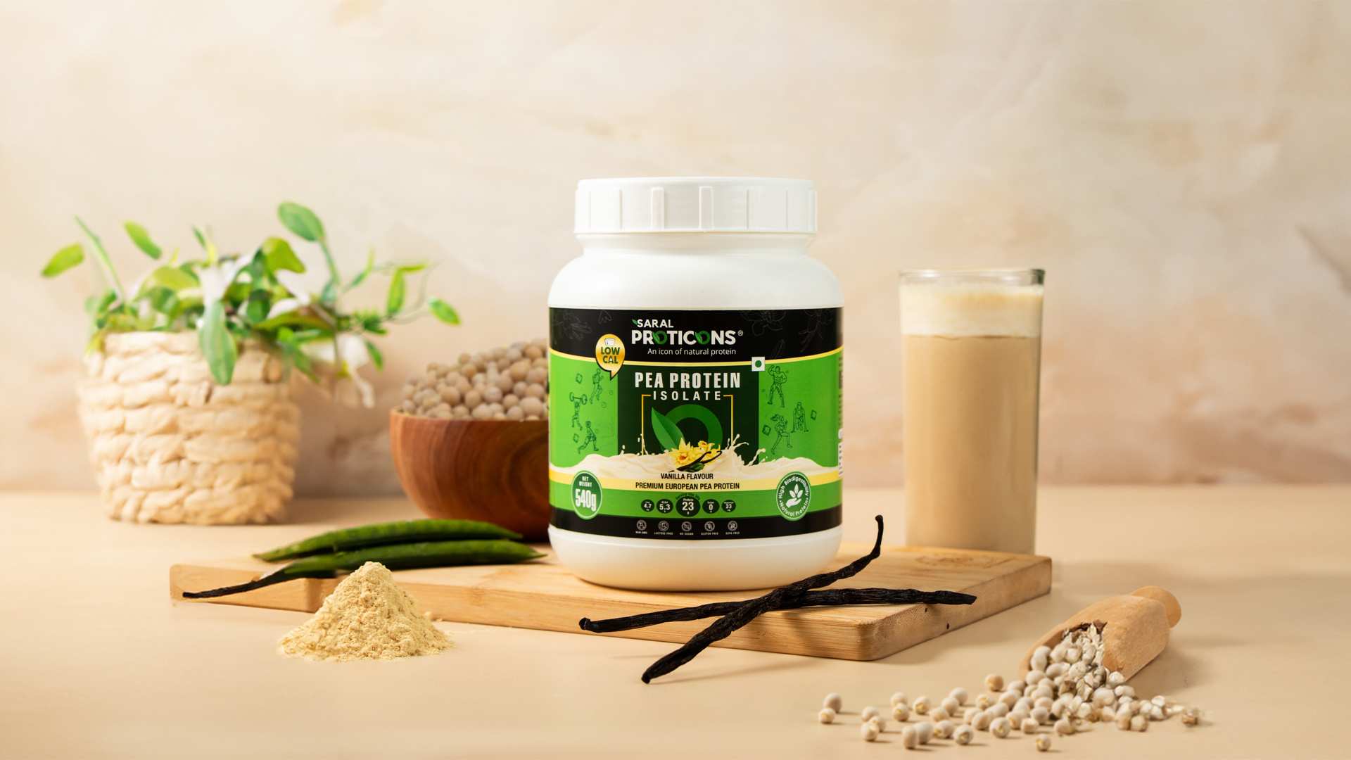 1920x1080 Plant Based Protein Product Photography