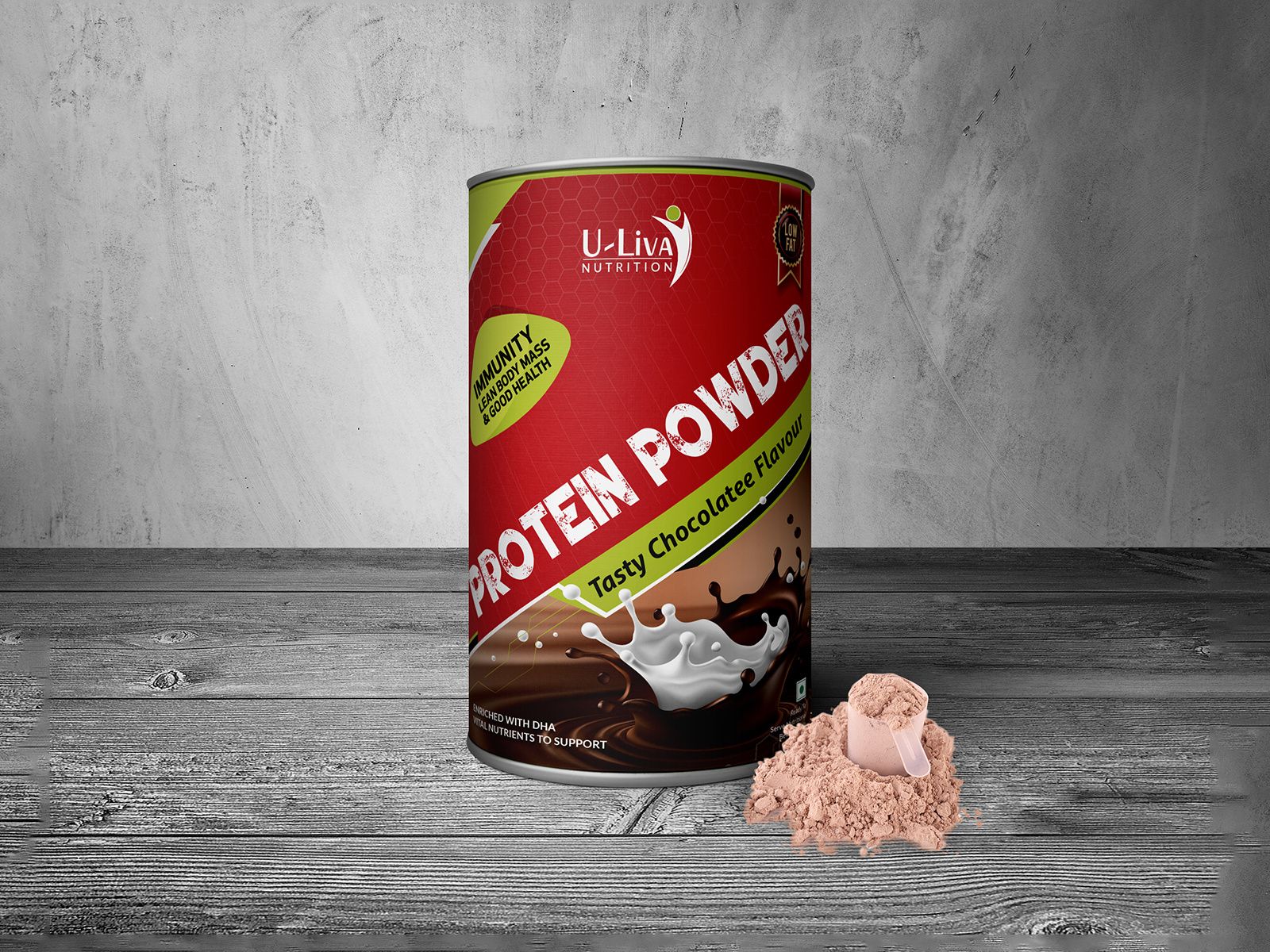 1600x1200 Protein Powder Concept Label Design by PackagingPro Design on Dribbble