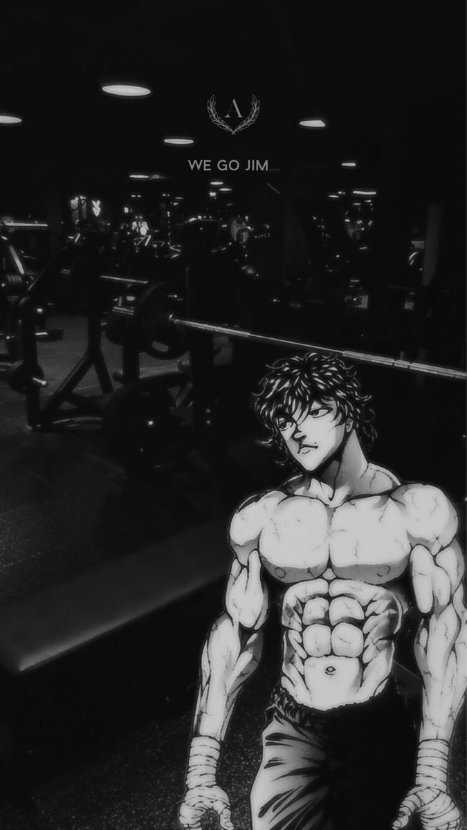 675x1200 Motivation Wallpaper- Dark winter edition : Baki Hanma
