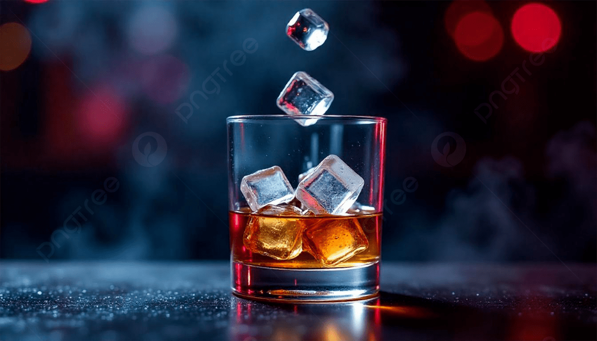 1200x686 A Glass With Noble Whiskey On Dark Light Background Photo And Picture For Free Download
