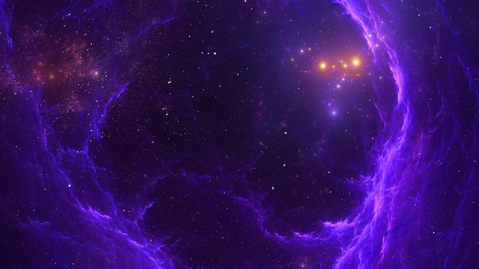 1920x1080 Blue Void Wallpaper