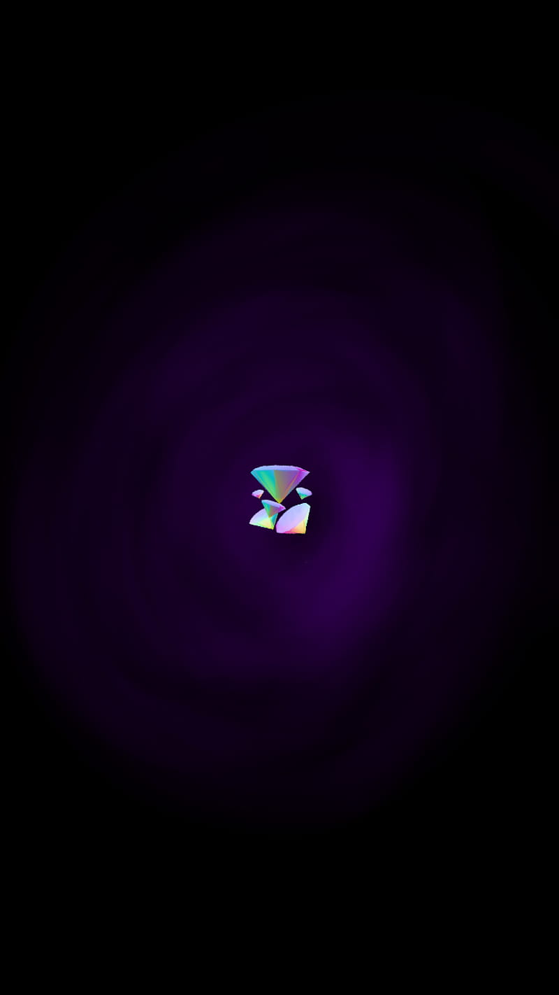 800x1422 Diamond Void, aesthetic, purple, HD phone wallpaper