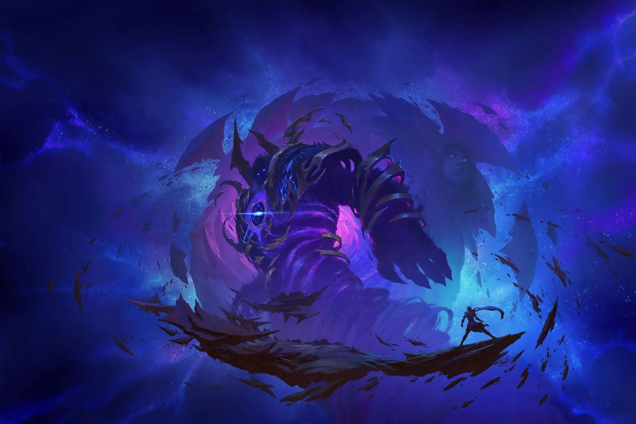 2048x1366 Wallpaper World of Warcraft, abyss, Void, abyss, Blizzard Art, The War Within, Alleria Windrunner, Alleria Windwing for mobile and desktop, section игры, resolution 2048x1366