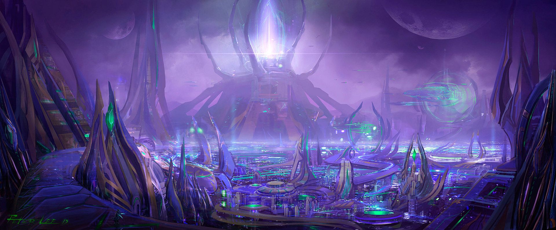 1920x796 StarCraft II Legacy of the Void HD Wallpaper