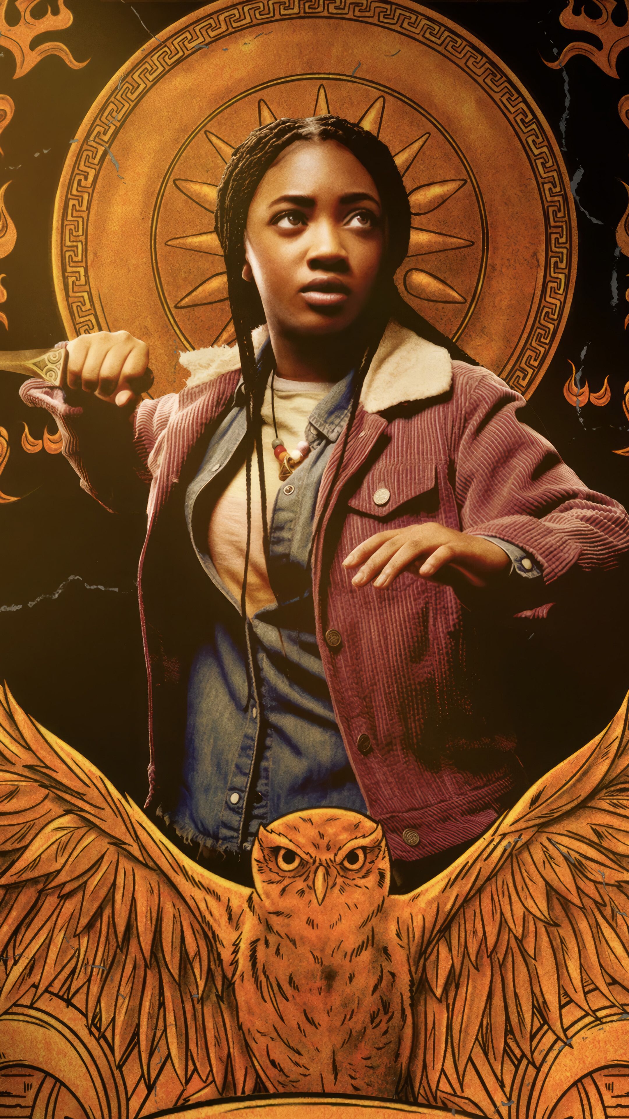 2160x3840 Annabeth Percy Jackson and the Olympians Poster 4K Wallpaper iPhone HD Phone n