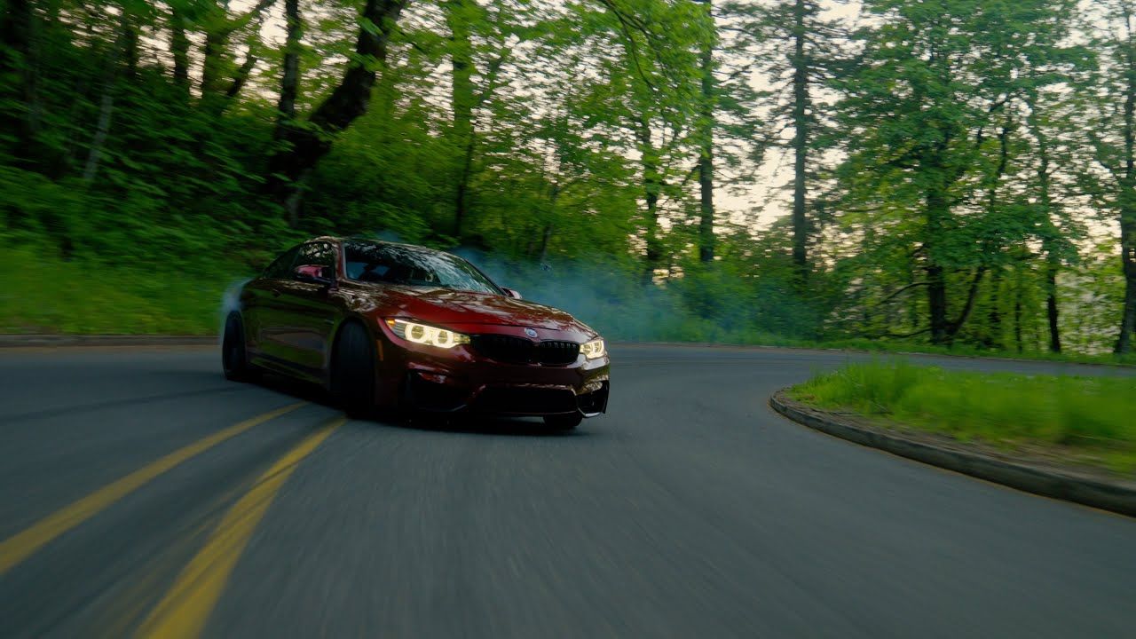 1280x720 BMW F82 M4. Mountain Drift [4K]