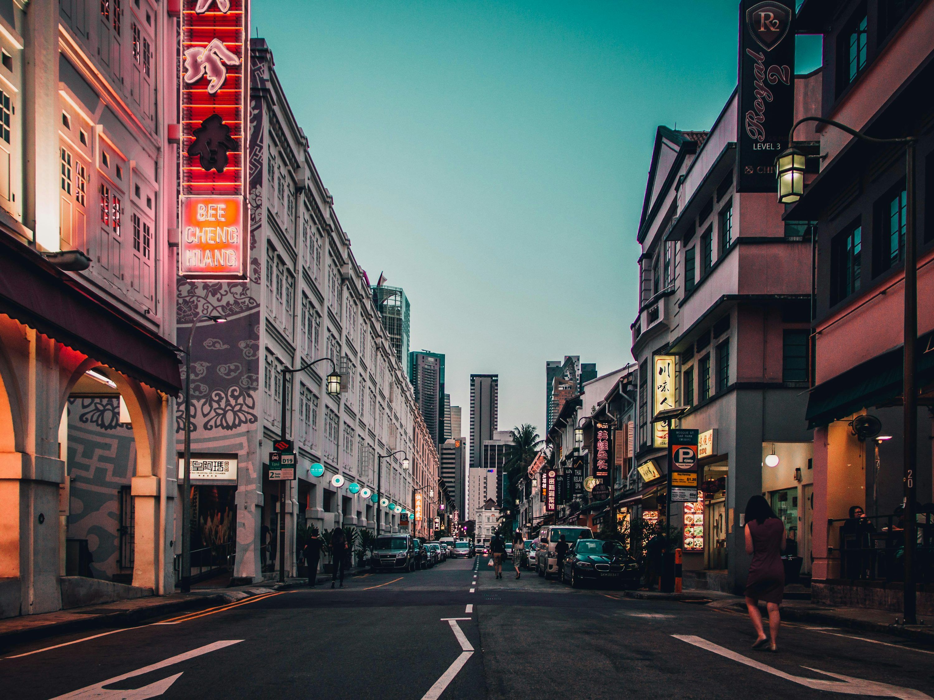 3000x2250 Singapore Street Picture. Download Free Image