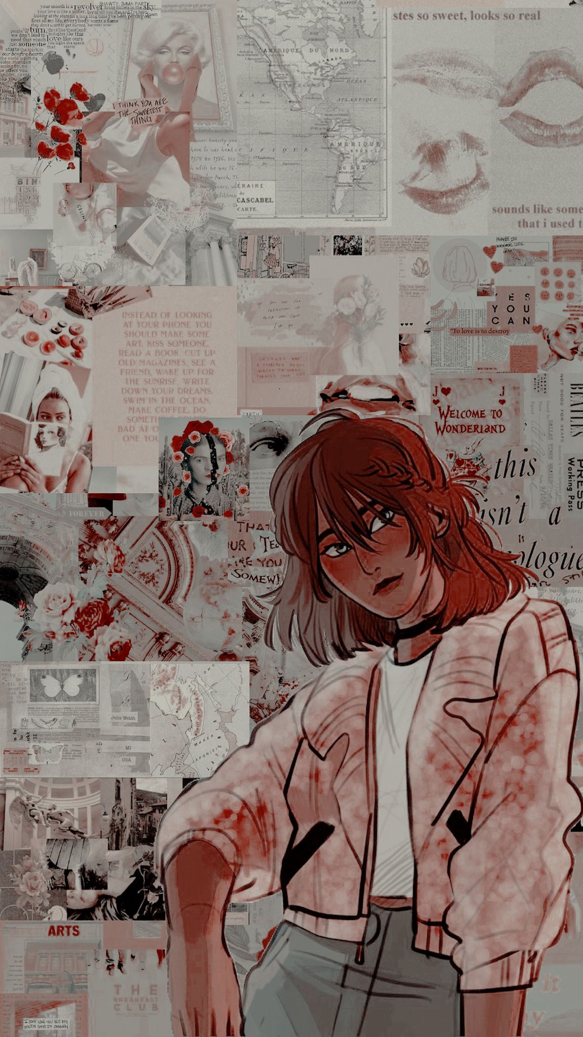 1152x2048 ✦ Piper McLean— Wallpaper Loockscreen Like Or Rt If You Use Save Red_barrow & Books_wallpaper Fanart: Viria