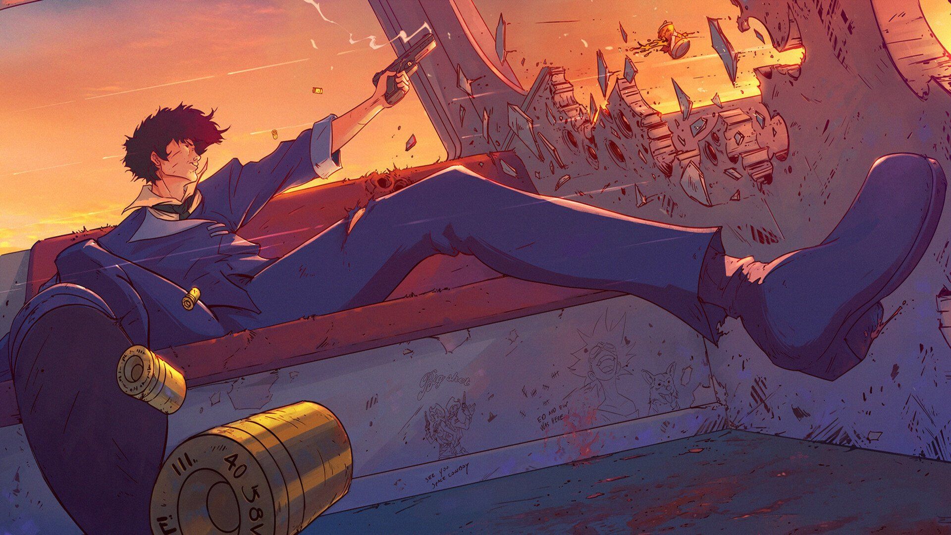 1920x1080 Cowboy Bebop Manga Series Best HD Wallpaper 103983
