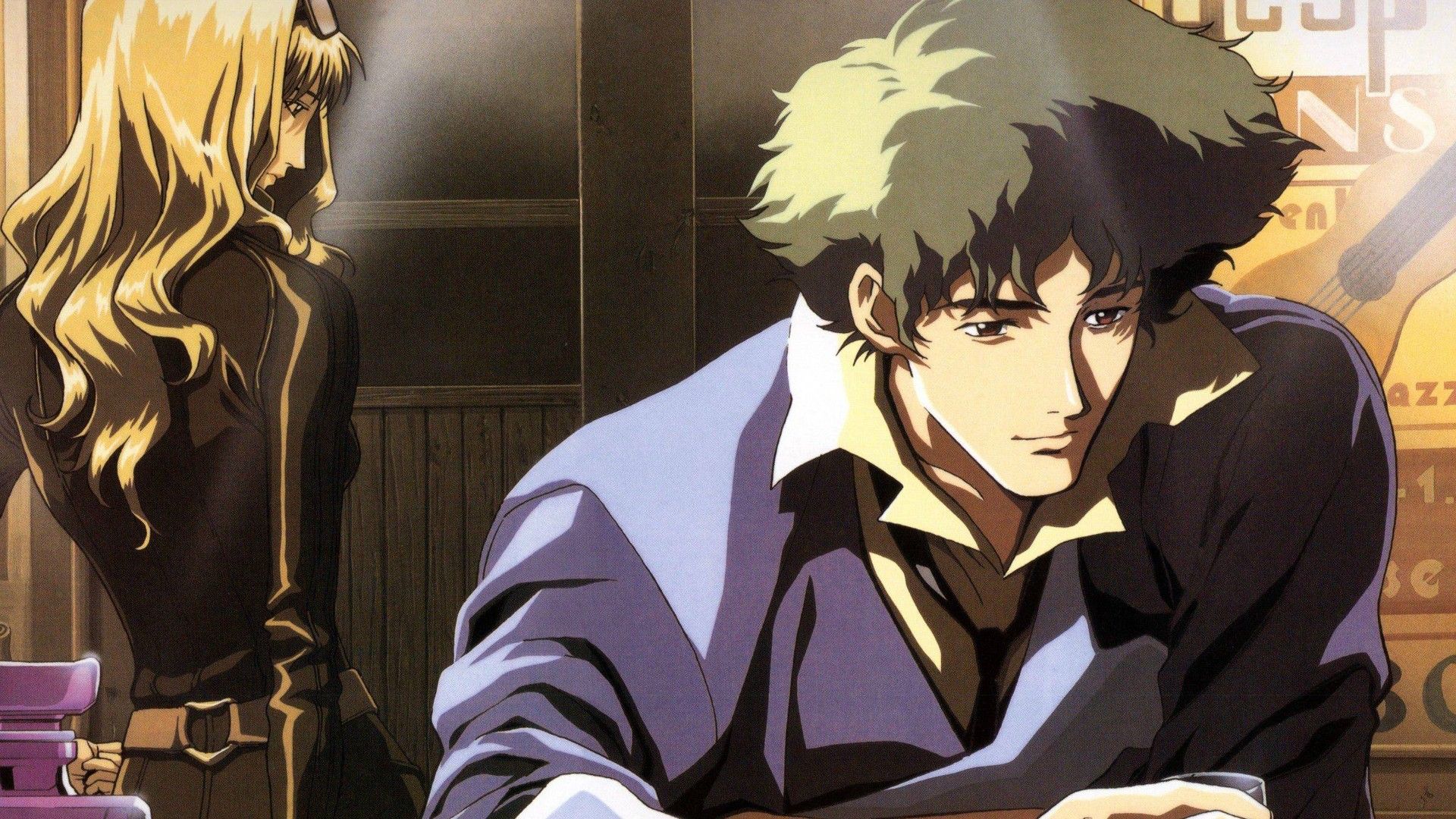 1920x1080 Valentine Jet Edward Faye HD Cowboy Bebop Wallpaper