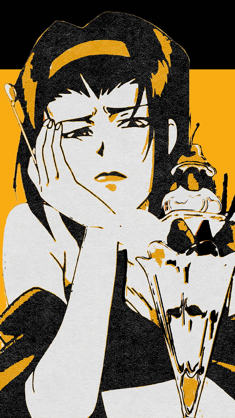800x1421 Ice Cream Full Art, Anime, Artwork, Comic, Cowboy Bebop, Desenho, Manga, HD Phone Wallpaper