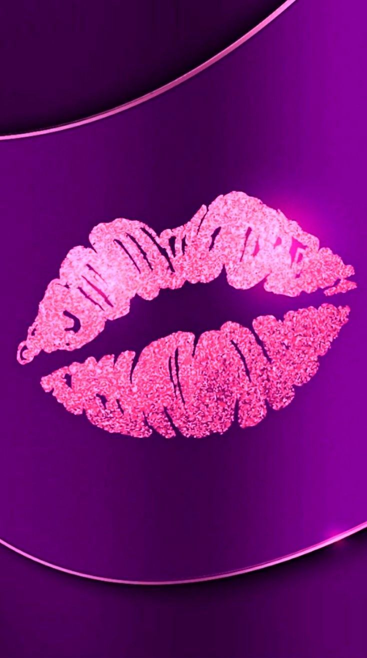 734x1316 Colorful Lips Wallpaper. Creative phone wallpaper inspiration, Diy glitter art ideas, Glitter lip art design