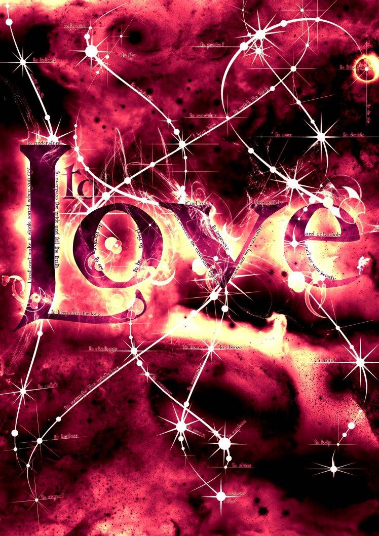 748x1058 love, Abstract, Poster Wallpaper HD / Desktop and Mobile Background