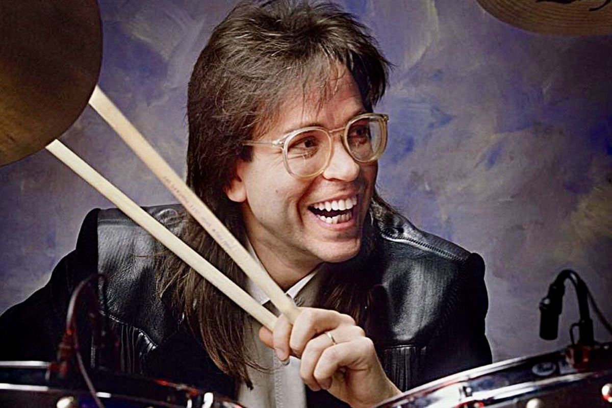 1200x800 Today in Rock History April 1954 Jeff Porcaro, drummer of Toto, was born in Hartford, Connecticut. He was the eldest son of jazz percussionist Joe Porcaro and grew up