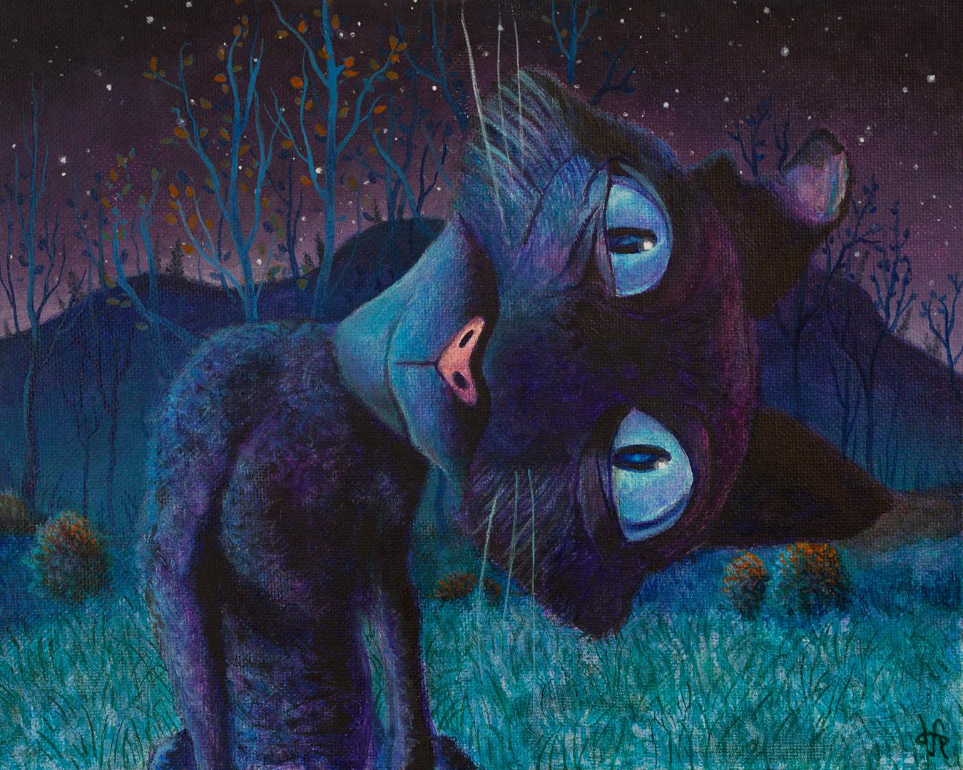 1350x1080 Good Kitty, Dillon Pringle (Me), Acrylic on canvas