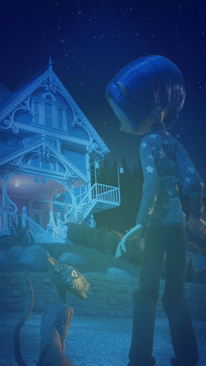 676x1200 portrait and quote lockscreens for the cat from coraline #coraline #neilgaiman #coralinecat #phonewallpaper
