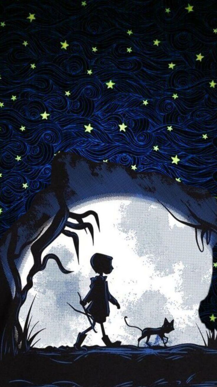 736x1308 Coraline. Coraline and friends wallpaper, Coraline and the other woman, Coraline in the forest wallpaper