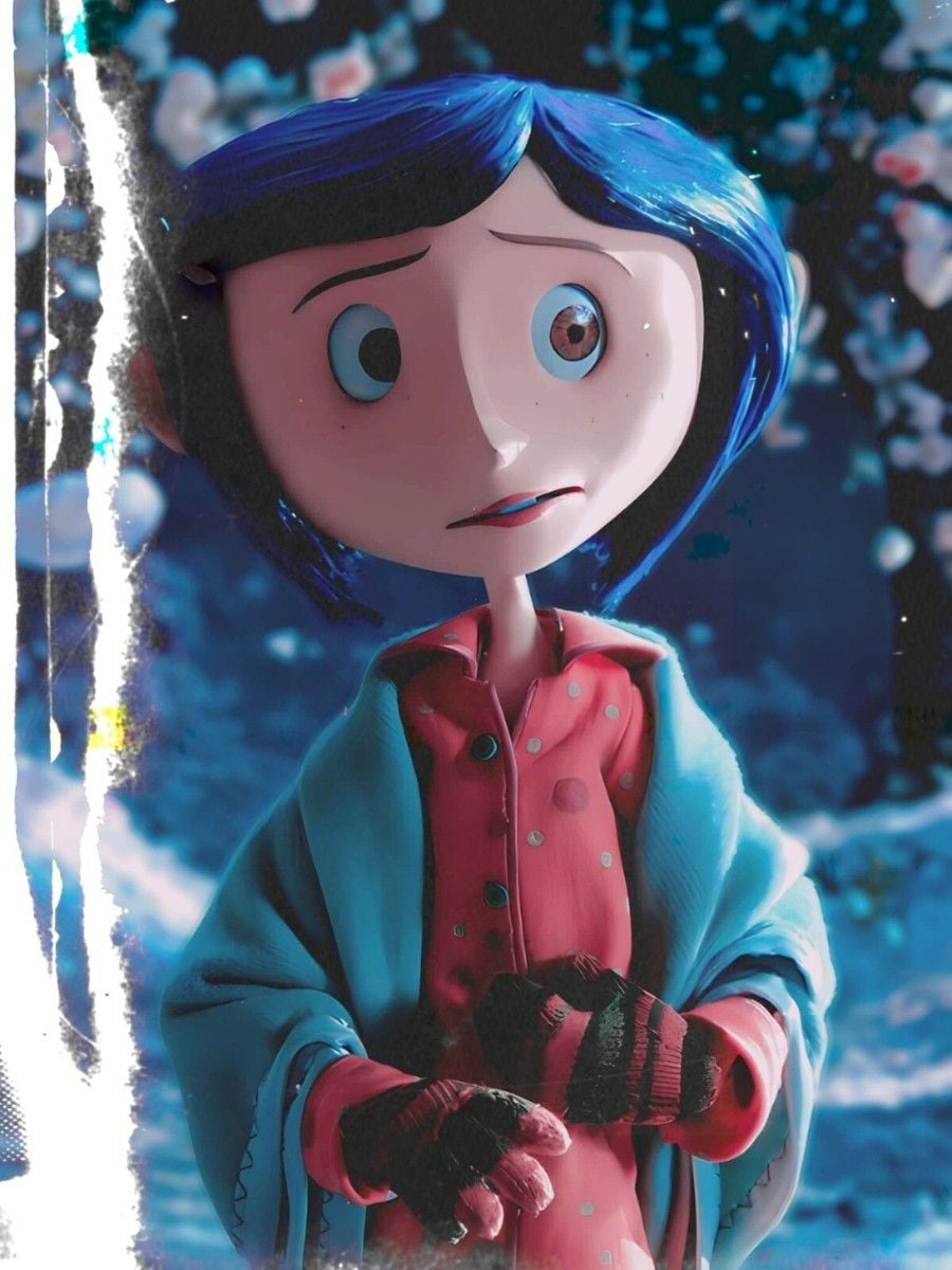 900x1200 Coraline Movie Poster 11X17 Mel Cat April Dakota Fanning Teri Hatcher