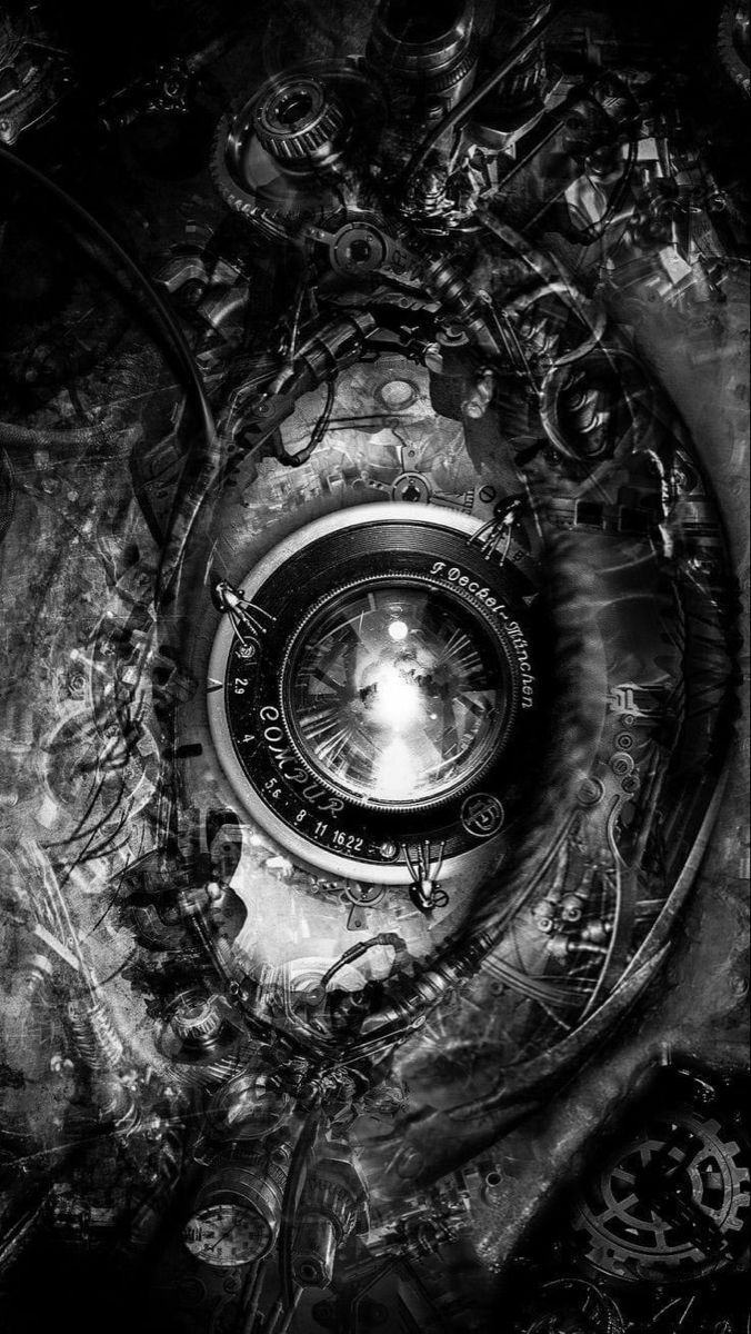 676x1200 Creative Sci Fi Wallpaper Ideas. Mechanical Eye Drawing, Sci Fi Themed Wallpaper Ideas, Wallpaper Technology