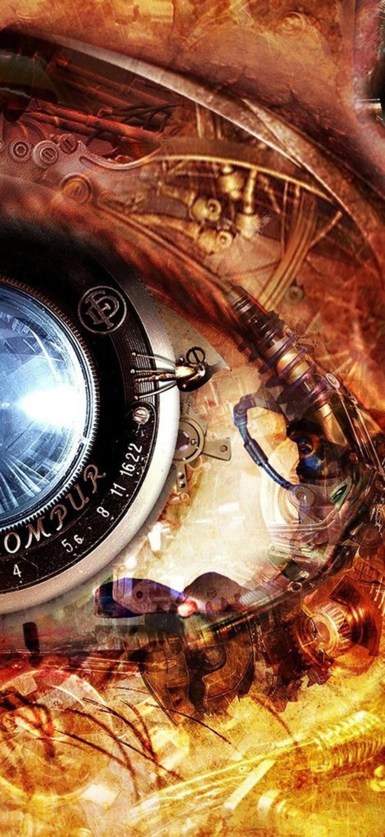 1239x2688 Wallpaper face eye mechanical 1242x2688 iPhone XS Max from salihychev image and screensavers