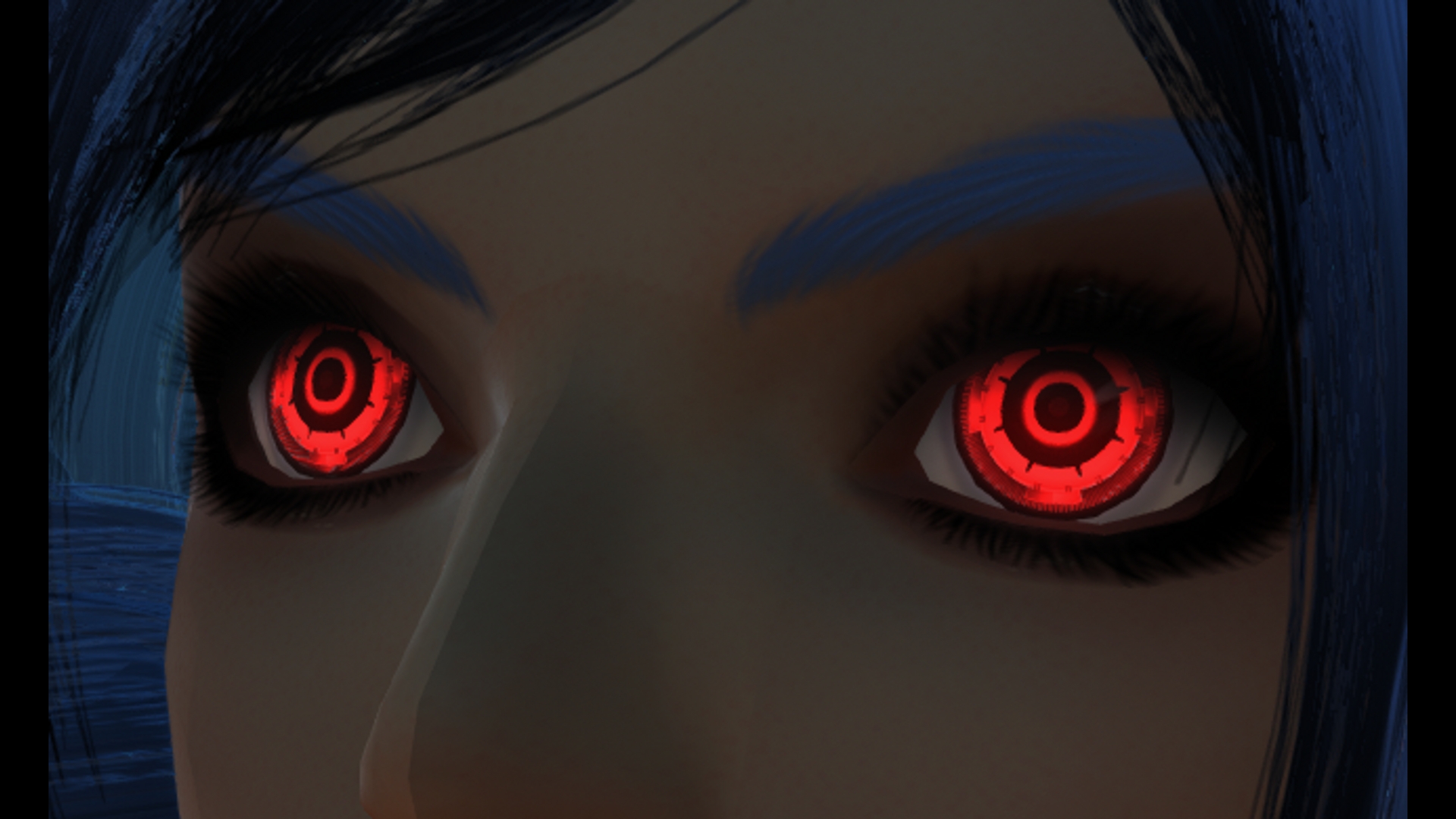 1920x1080 Mechanical Eyes. XIV Mod Archive