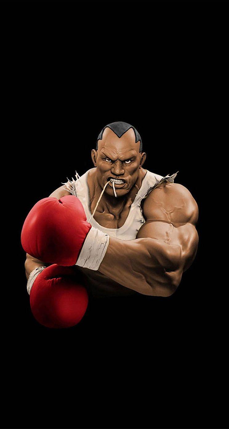 744x1392 Super Street Fighter Balrog iPhone Wallpaper. Street