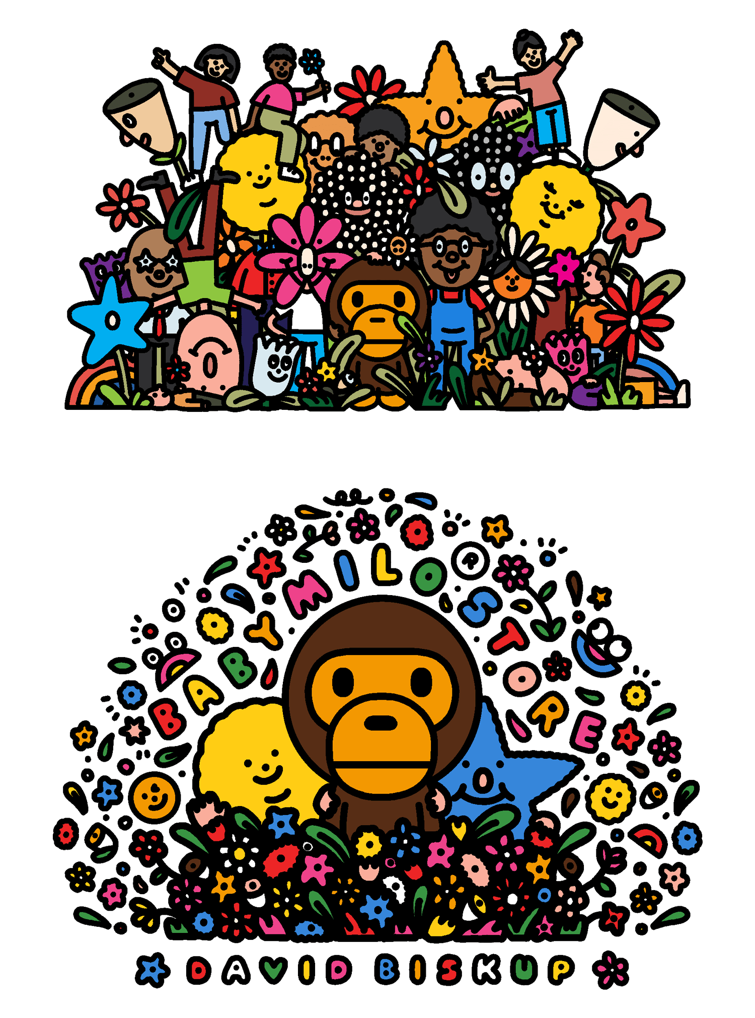 1500x2022 David Biskup x Baby Milo Biskup Illustration