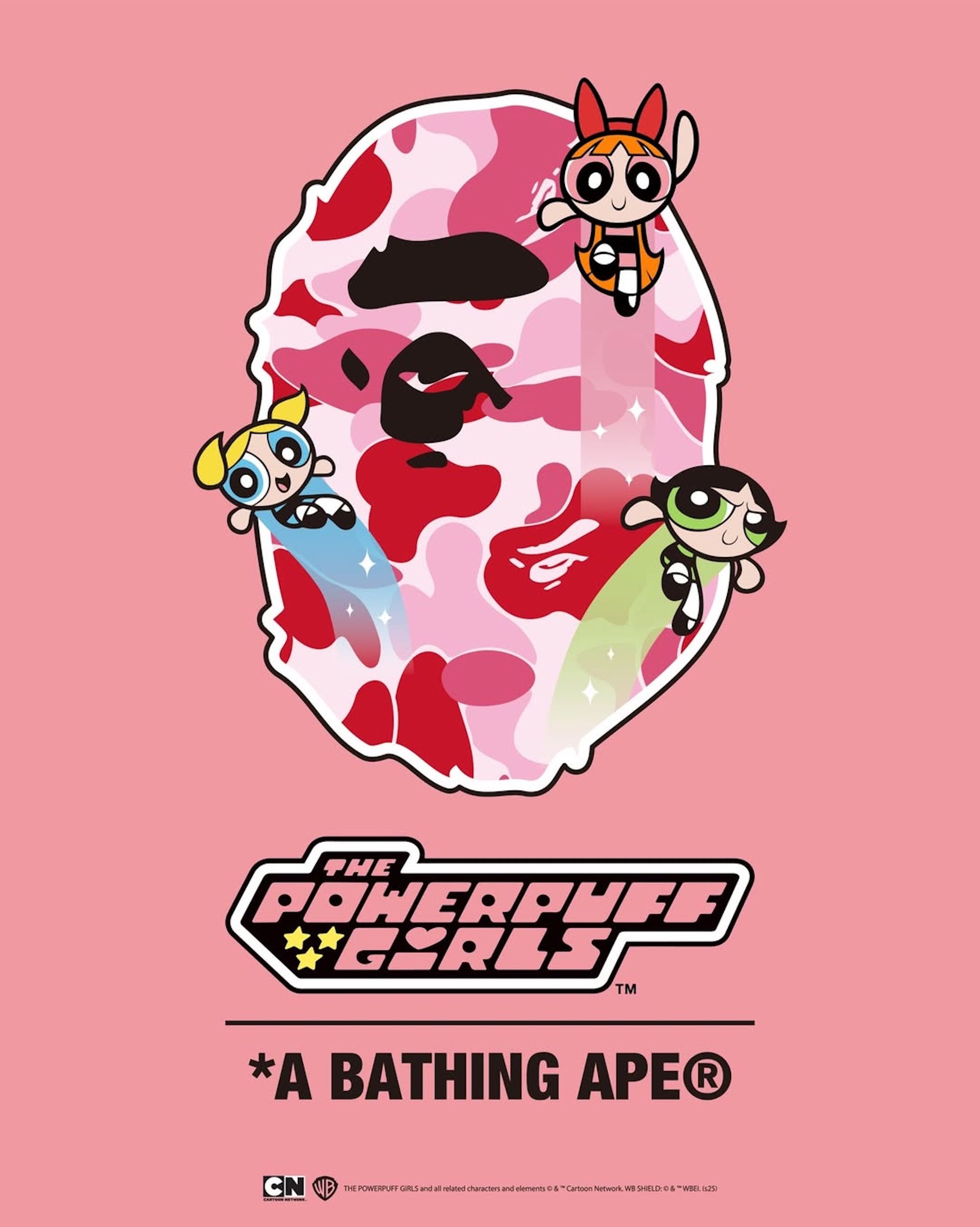 2000x2502 BAPE® Teams Up with The Powerpuff Girls for Apparel Capsule. House of Heat°