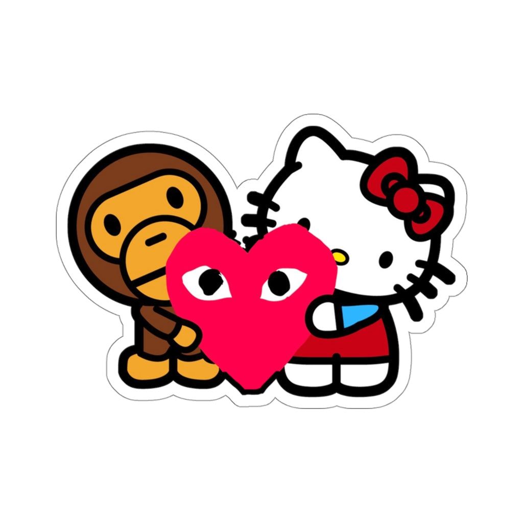 1024x1024 Hello Kitty x Baby Milo Sticker