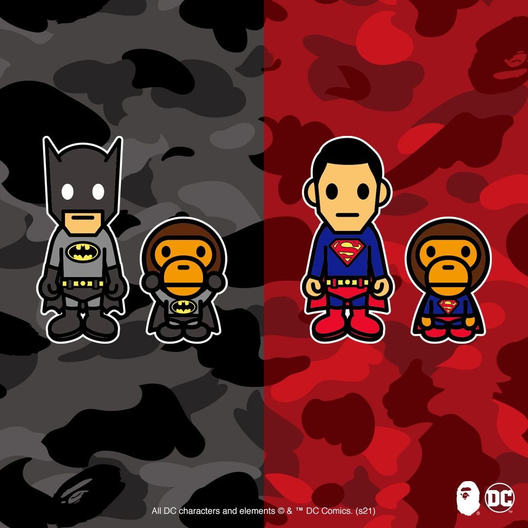 1080x1080 BAPE unveils its new BABY MILO x DC collection