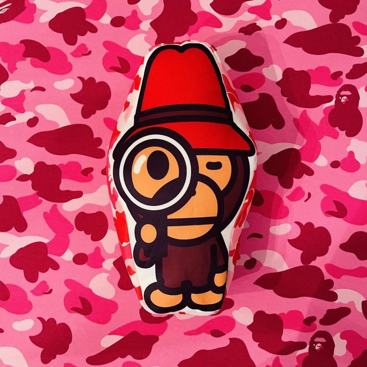 1280x1280 BAPE x Pink Panther Baby Milo Fluffy Beads Cushion Set