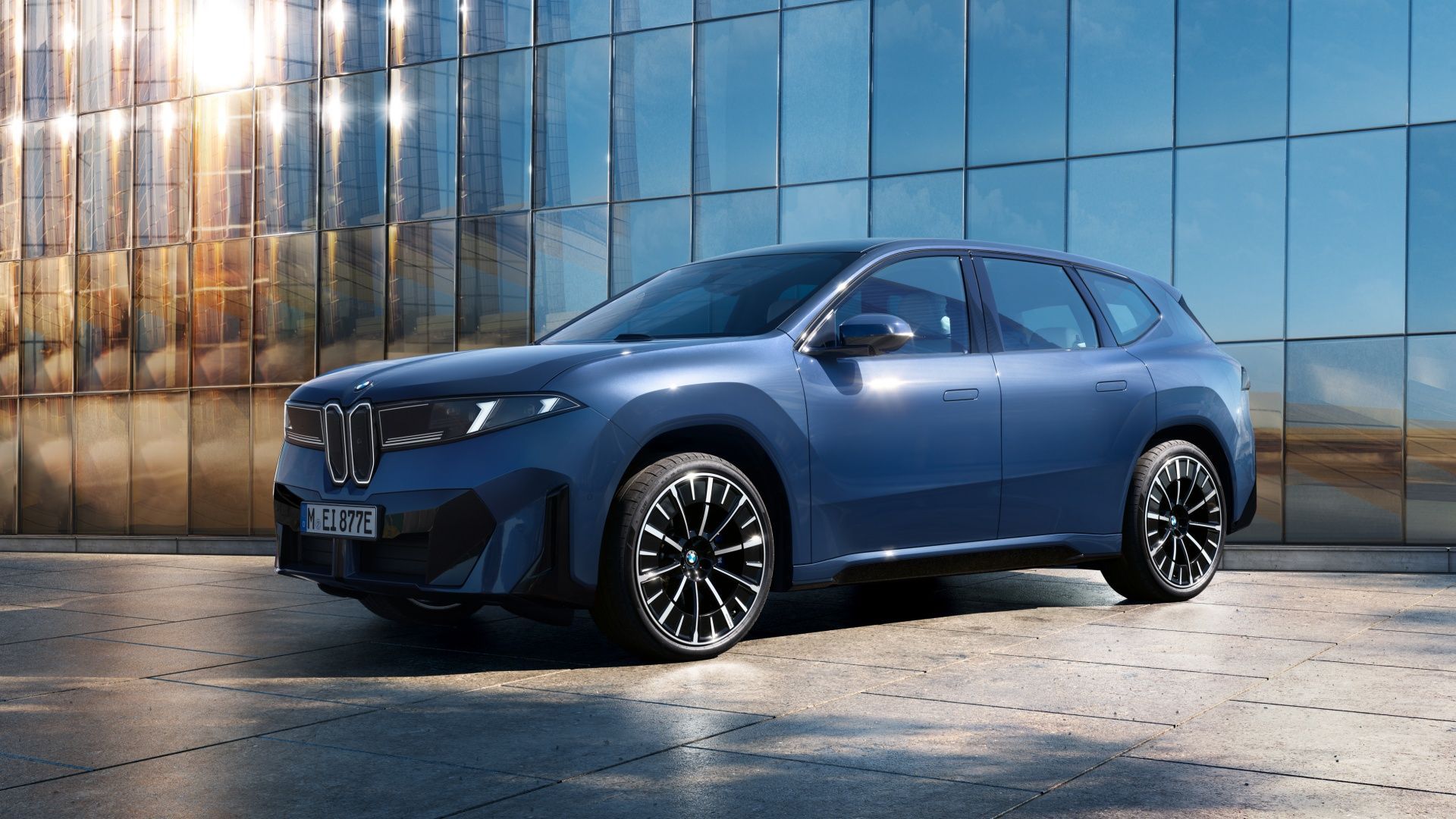 1920x1080 Spied: 2028 BMW IX1 Entry Level EV Testing In The Alps