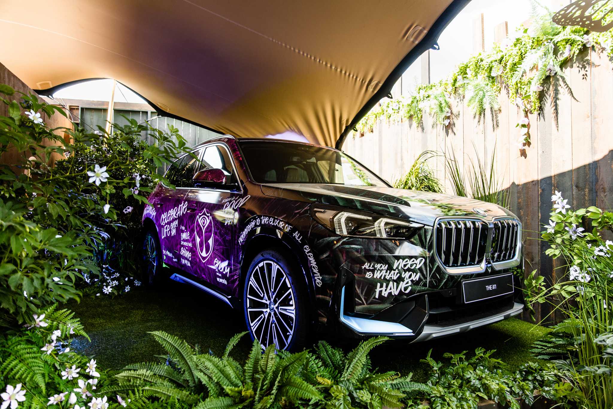 2048x1365 BMW And Tomorrowland: Premiere Of The All Electric BMW IX1 On The First Day Of The Electronic Music Festival In Belgium