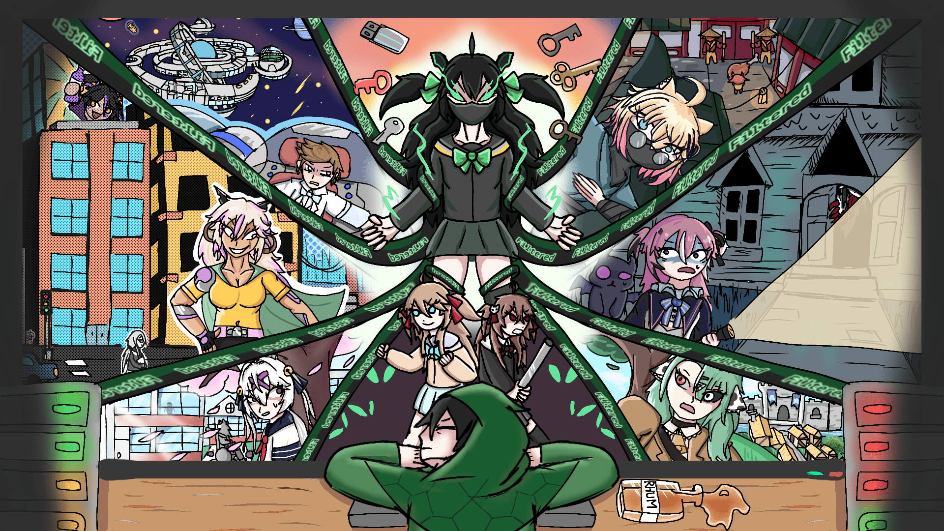 1920x1080 Neuro Sama: The Good, The Evil And The Filtered