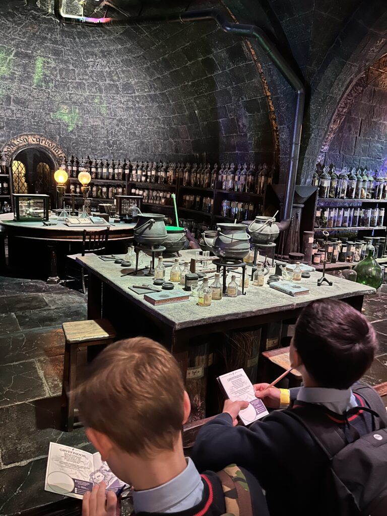 768x1024 Year 4 go to the Harry Potter Studios