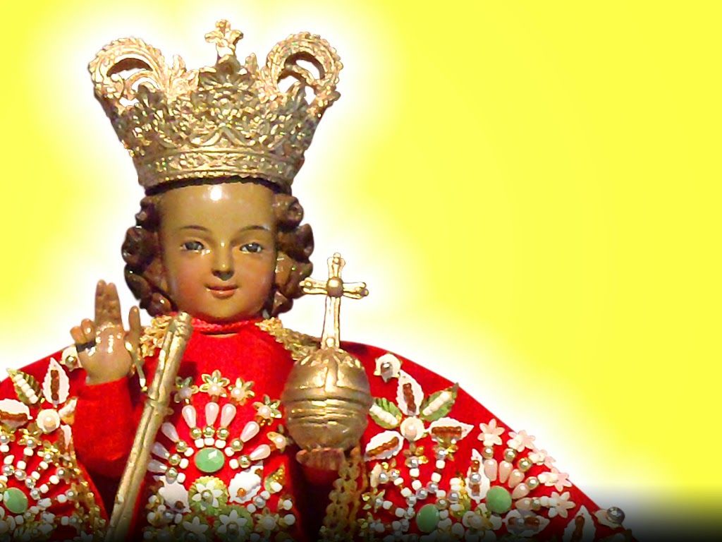 1024x768 Holy Mass image.: Sto. Niño