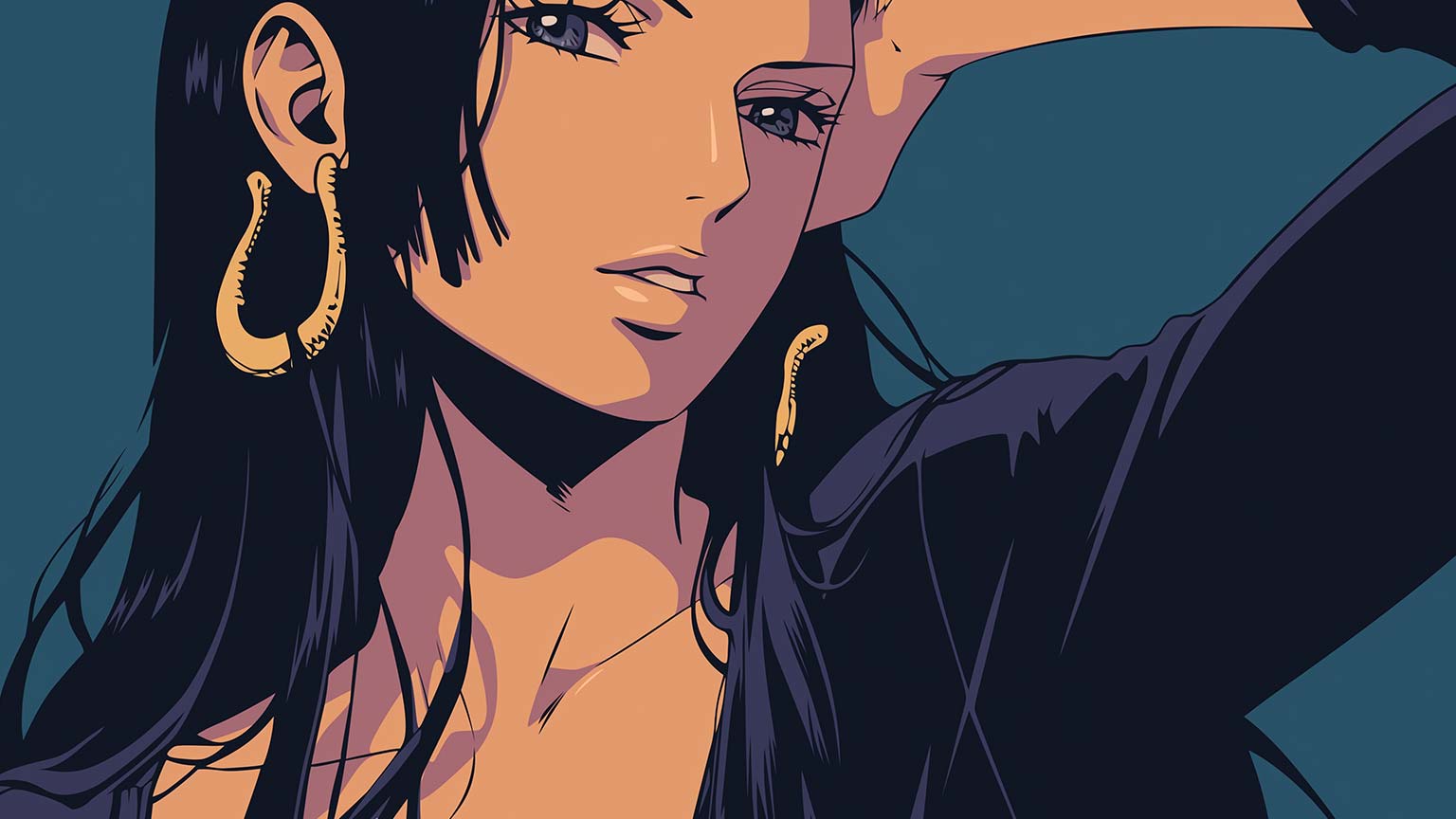 1536x864 Boa Hancock PC Wallpaper